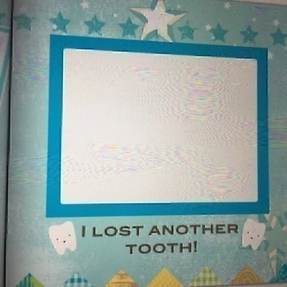 8x8 Hardcover Boys First Tooth book